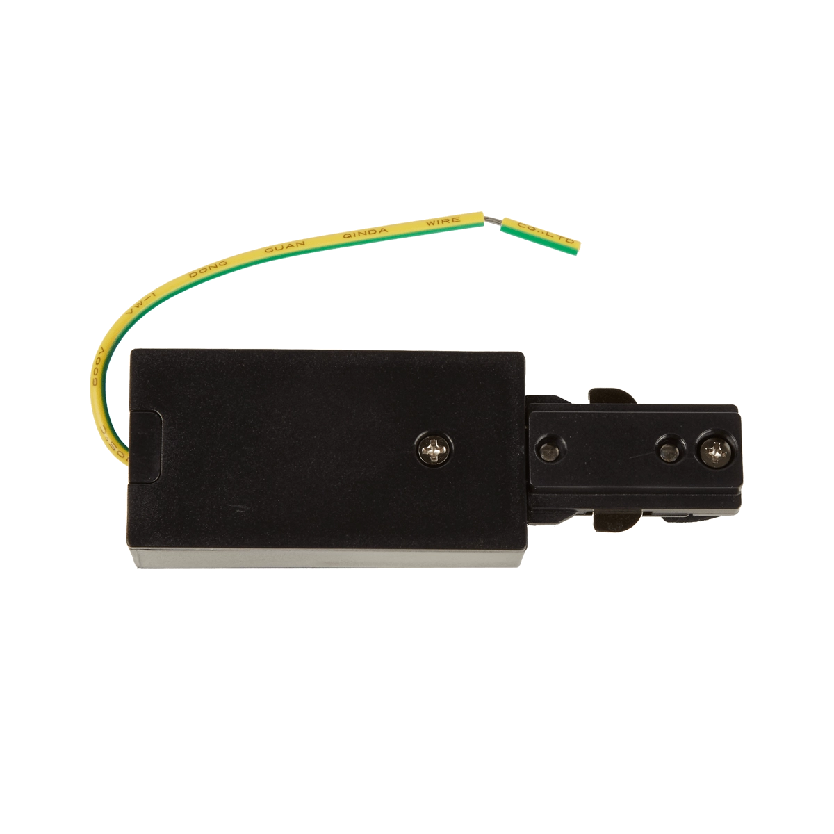 Eind connector TraQ zwart Eind connector TraQ zwart