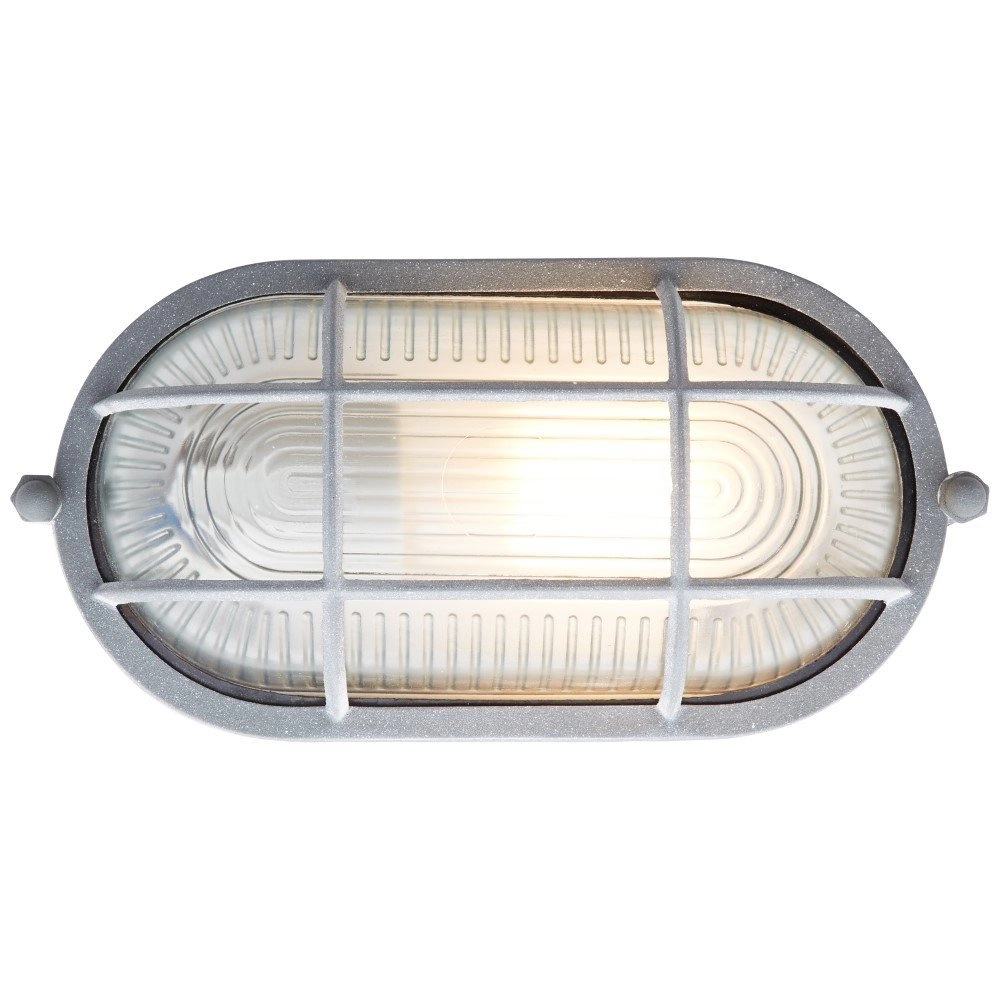 Landelijke plafondlamp Bobbi 21cm betongrijs Brilliant 4004353248726