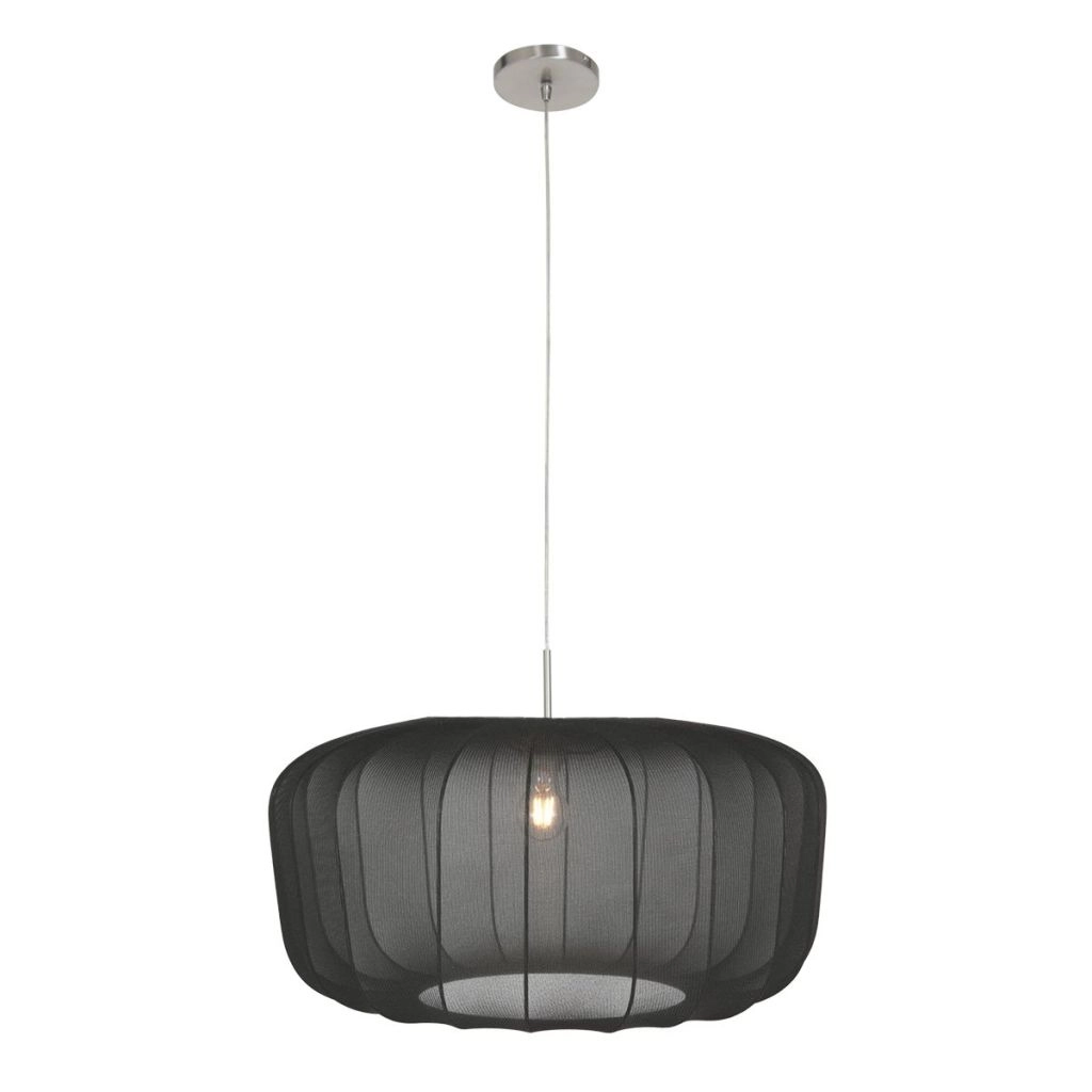 Zwarte hanglamp Vela Lino Ø60cm Steinhauer 8712746182675