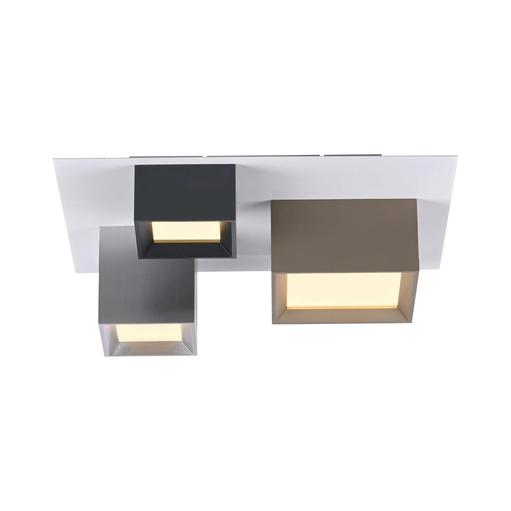 Led plafondlamp Pure Manhattan 3-lichts Paul Neuhaus 4012248396872