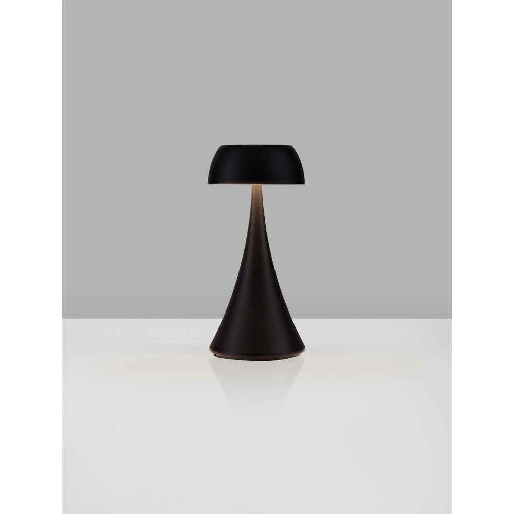 Tafellamp Ycro antraciet oplaadbaar met USB Lyora 5212017476975