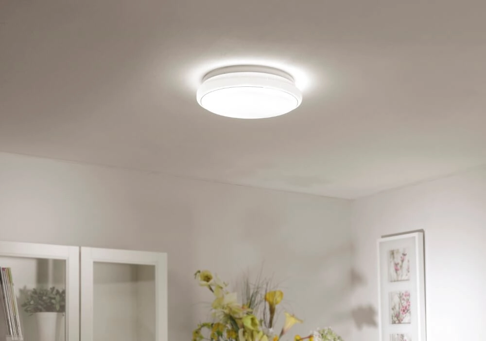 Plafondlamp Jupiter 35cm - 3000-5000K stereffect wit Just Light 4043689927189
