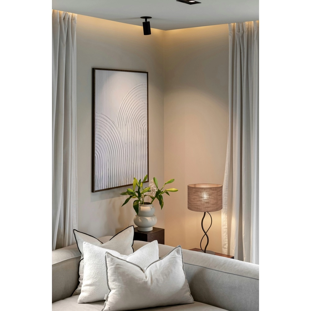Schemerlamp Terry Dolo cacao Ø 37cm Masterlight 8718121436906