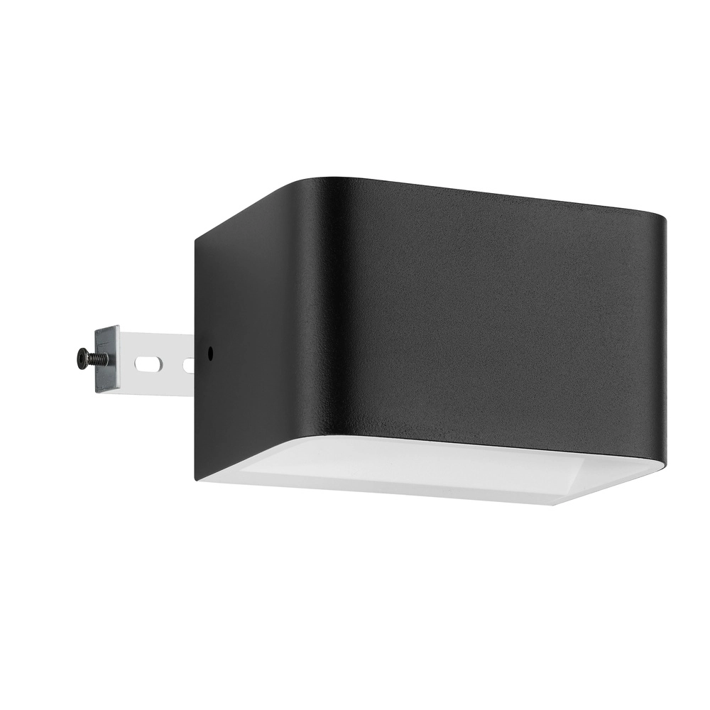 Led wandlamp Sania 4 13cm - zwart Eglo 9008606289851