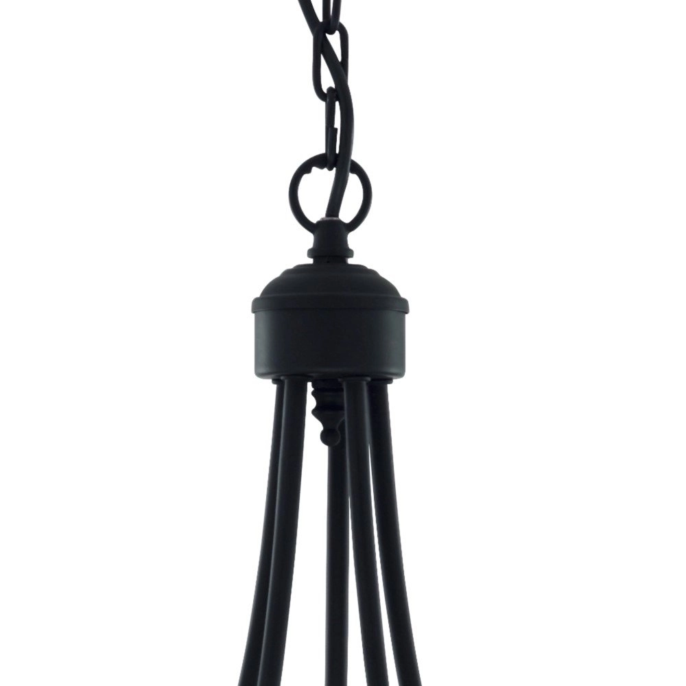 Zwarte kroonluchter Maypole 5-lichts Searchlight 5013874205957
