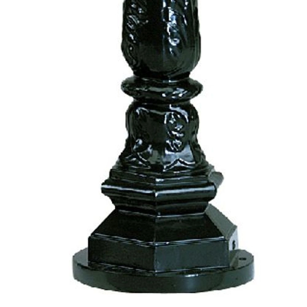 Nostalgische sokkelpaal Eifel KS5 zwart KS Verlichting 8714732592642