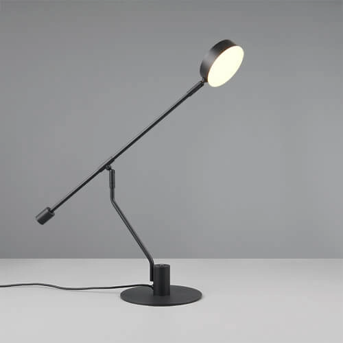 Led bureaulamp Manduro zwart Trio 4017807615999