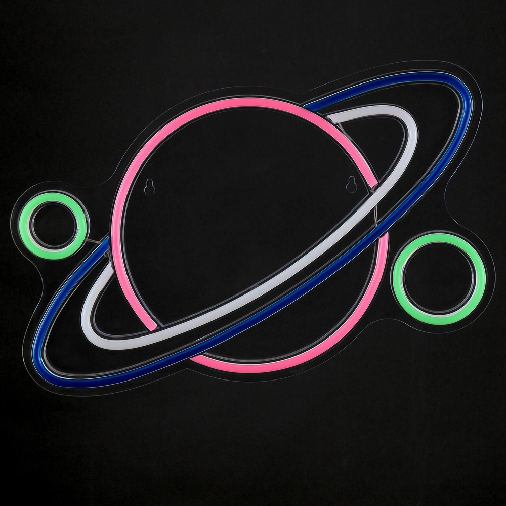 Neon wandlamp Neon-Tales planeet Brilliant 4004353477812