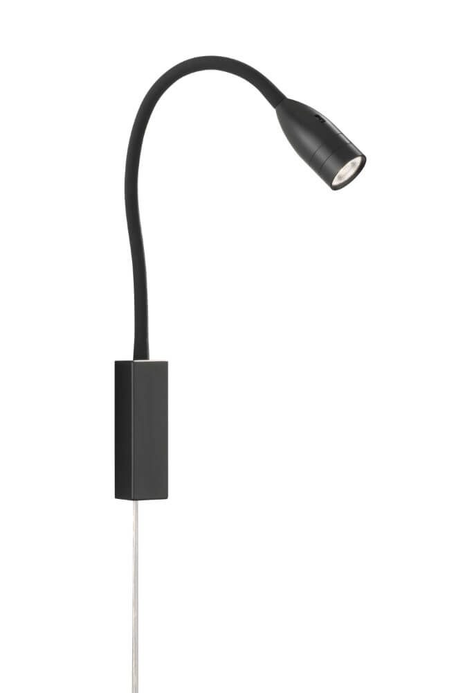 Led leeslampje Sten zwart