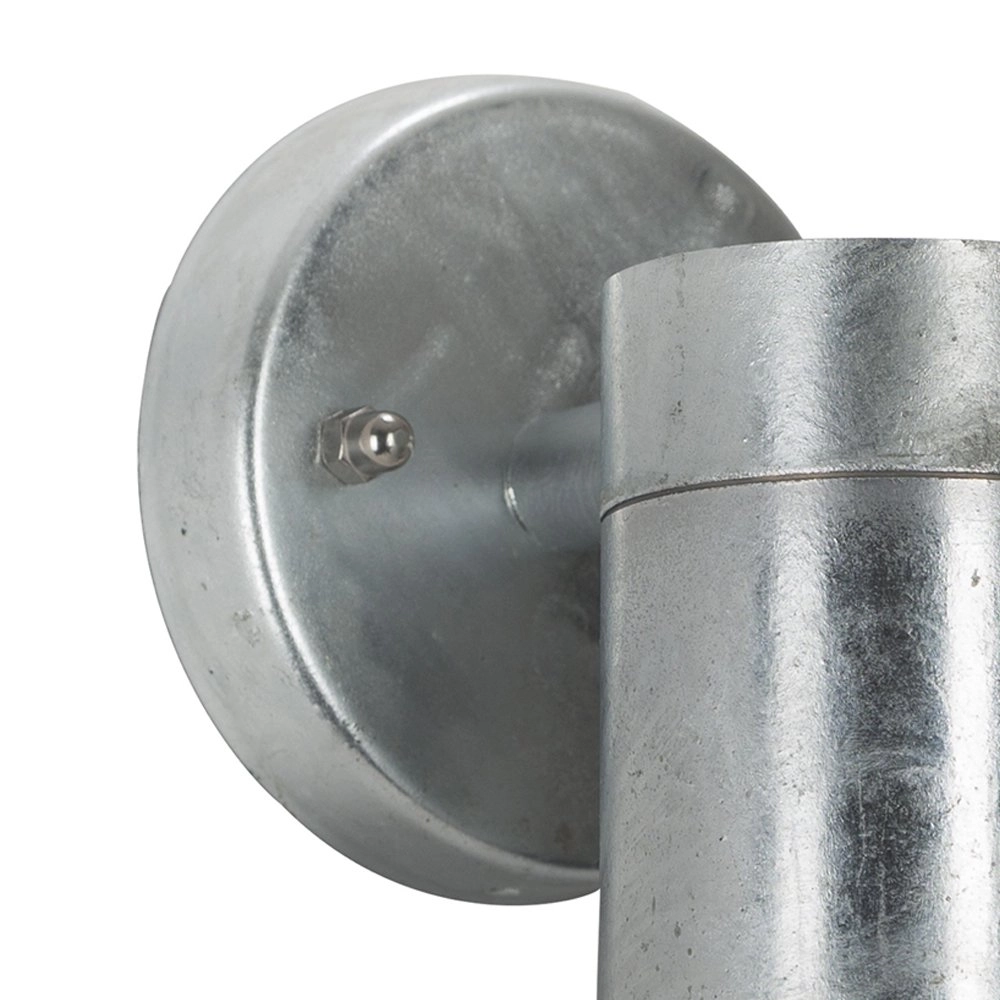 Muurspot Downlighter verzinkt KS Verlichting 8714732748100