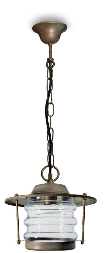 Messing hanglamp Onda S