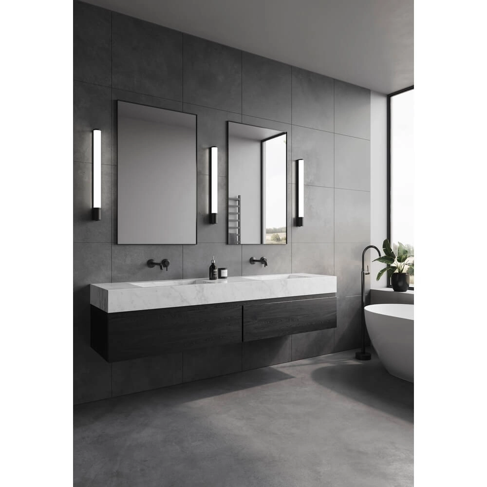 Strakke wandlamp Malaika M zwart Nordlux 5704924016073