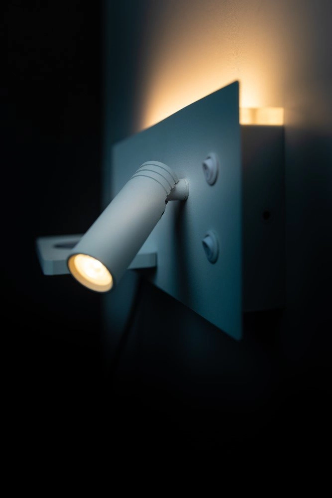 Bedlampje Nighty Left USB ETH 8720195301011
