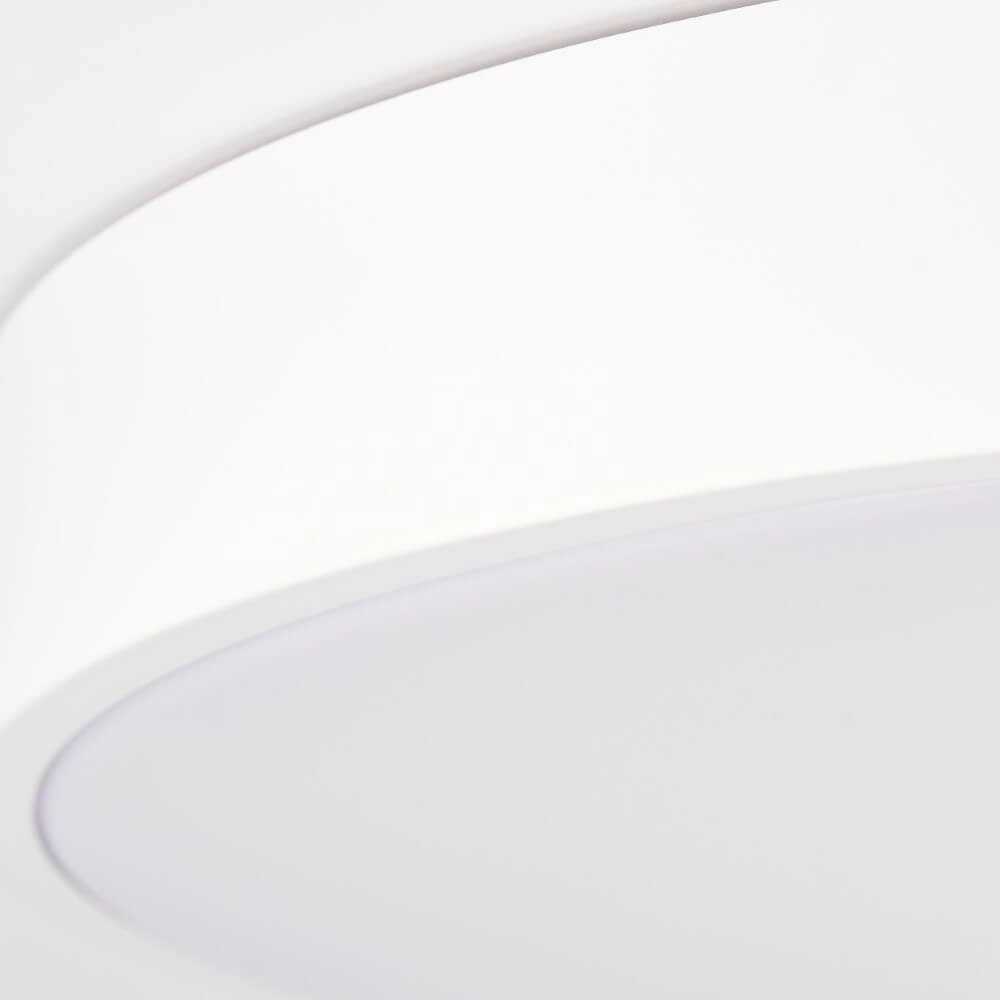 Witte led plafondlamp Slimline Ø 49cm Brilliant 4004353375842