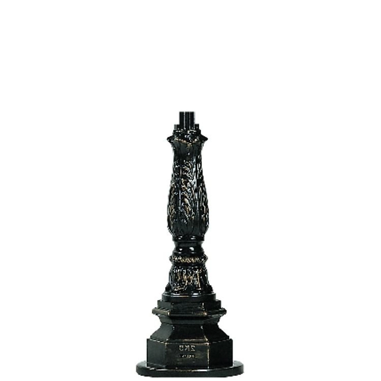 Lampensokkel Dallas KS205 nostalgie - zwart