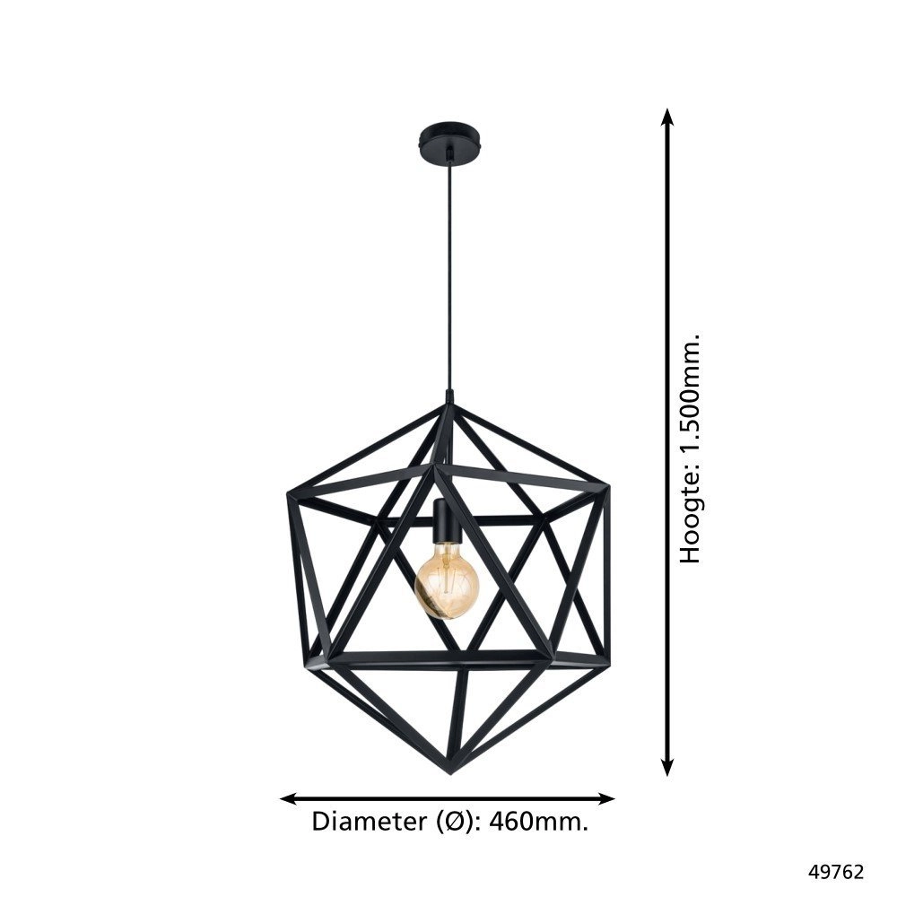 Hanglamp Embleton 46cm Eglo 9002759497620