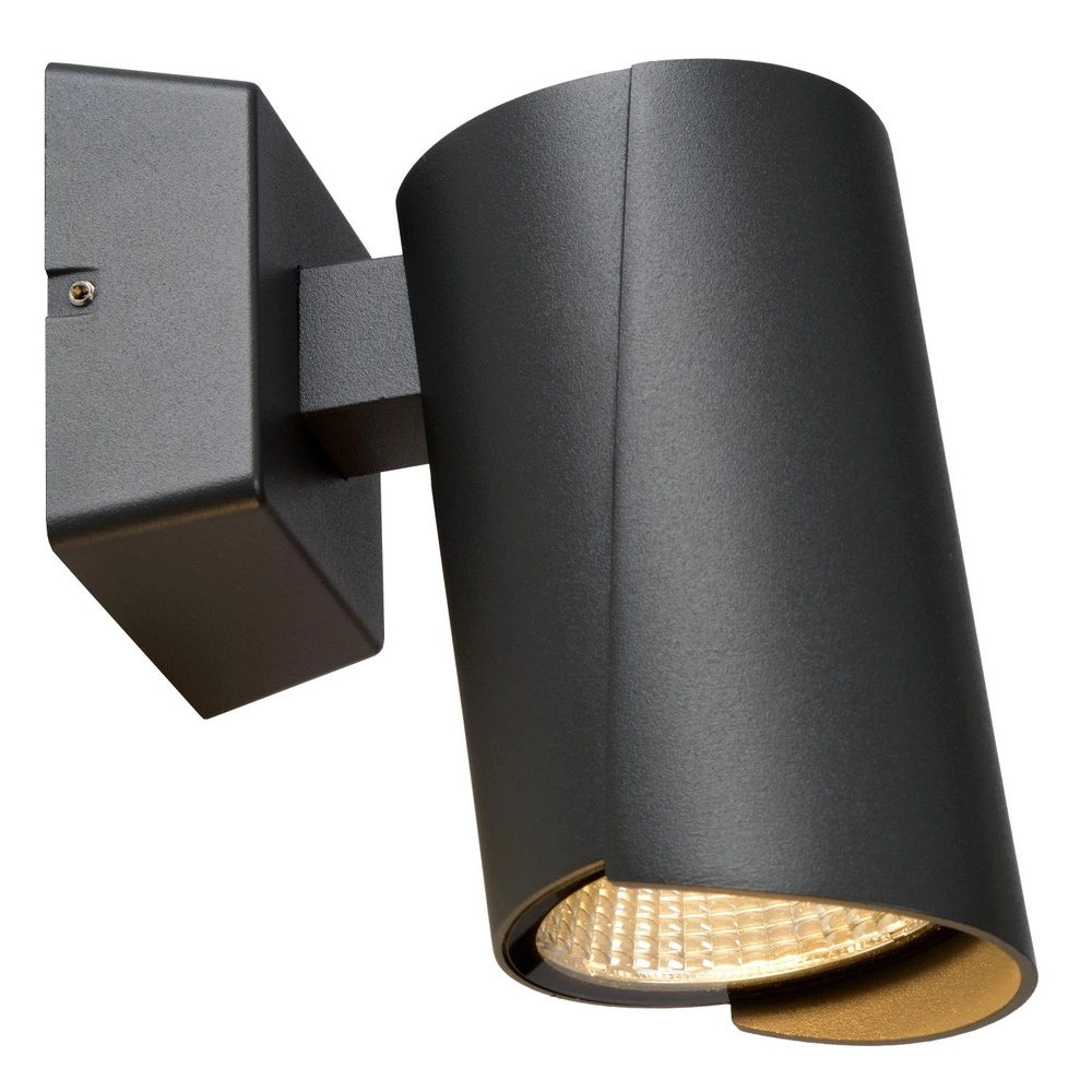 Design wandlamp Manal antraciet Lucide 5411212271686