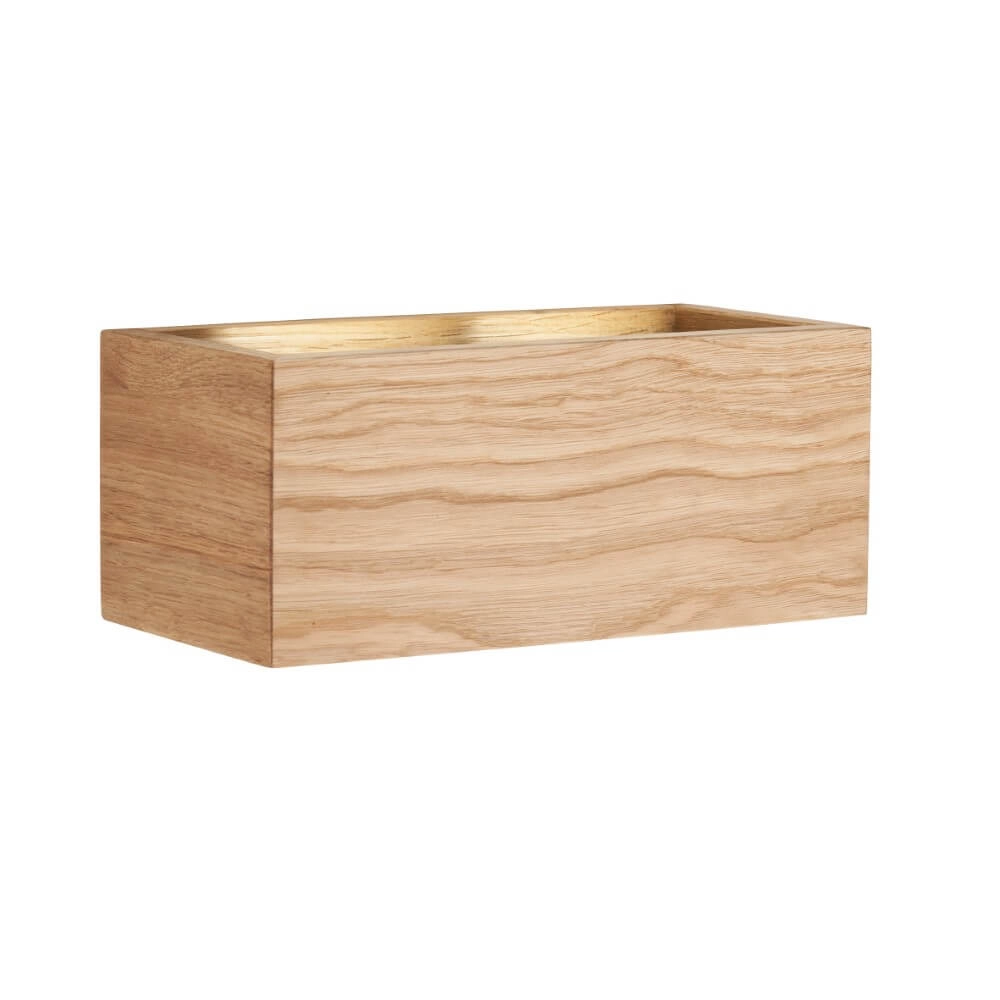 Led wandlamp Shine-Wood 23cm Led wandlamp Shine-Wood 23cm