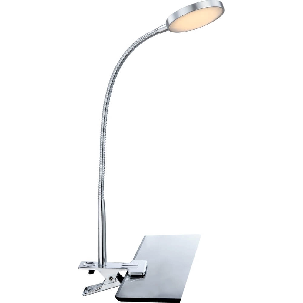 Klemlamp Pegasi chroom