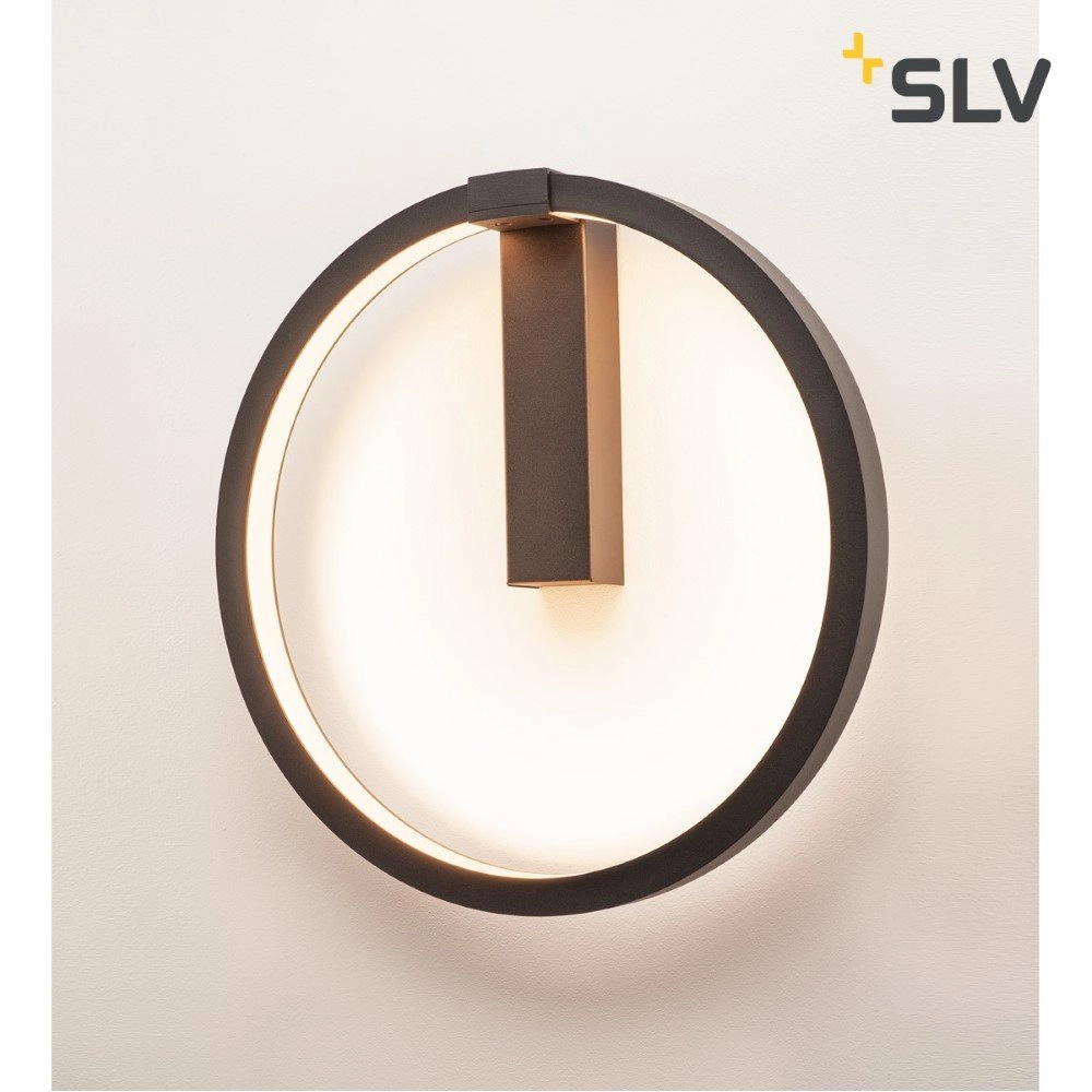 Led wandlamp One Ø 40cm zwart SLV 4024163231091