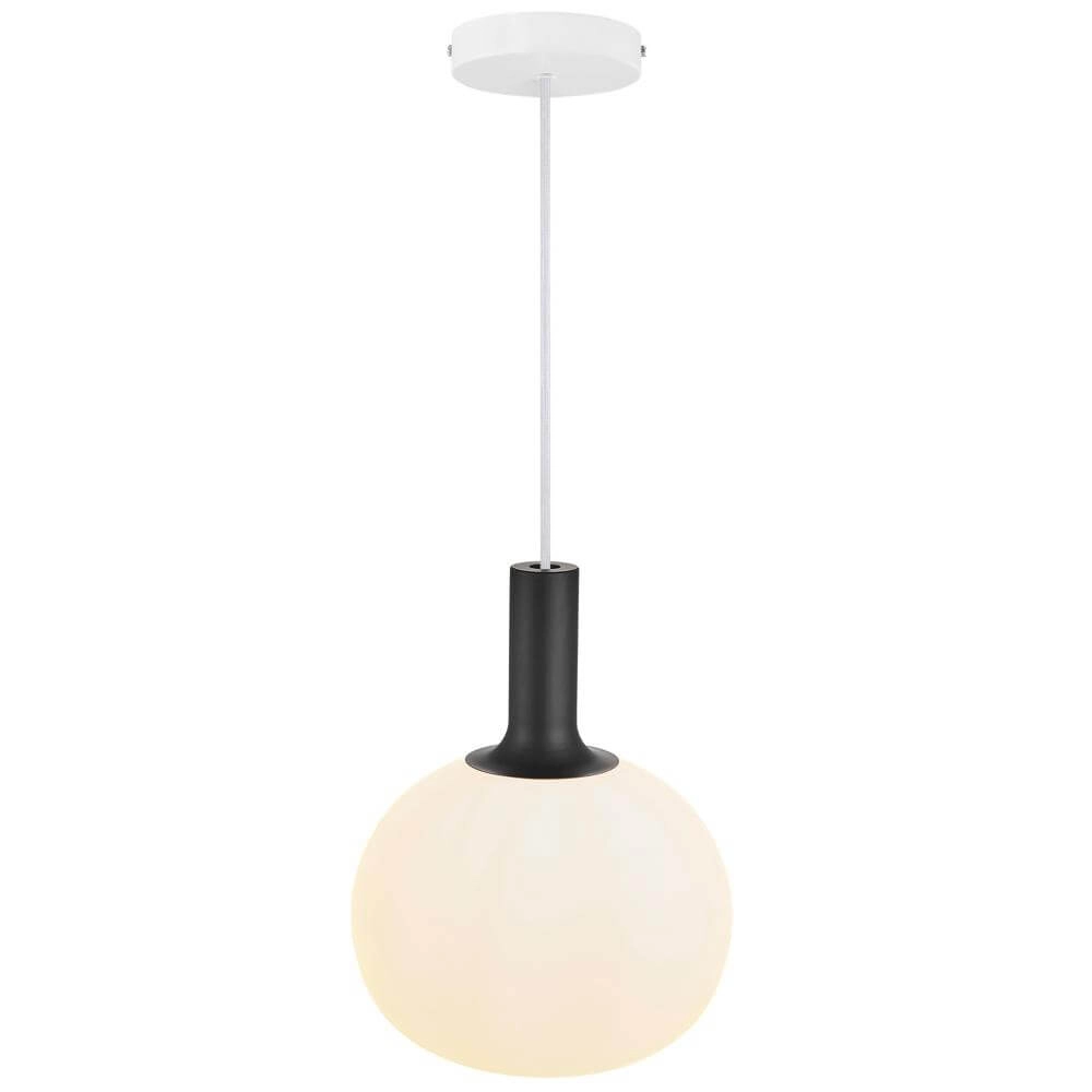 Glazen hanglamp Alton bol Ø 25cm wit Nordlux 5701581413887