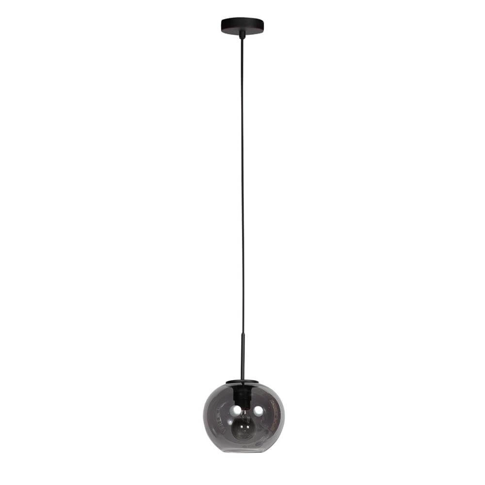 Hanglamp HaloSwap met 1 bol smoke glas Ø 20cm Steinhauer 8712746179736