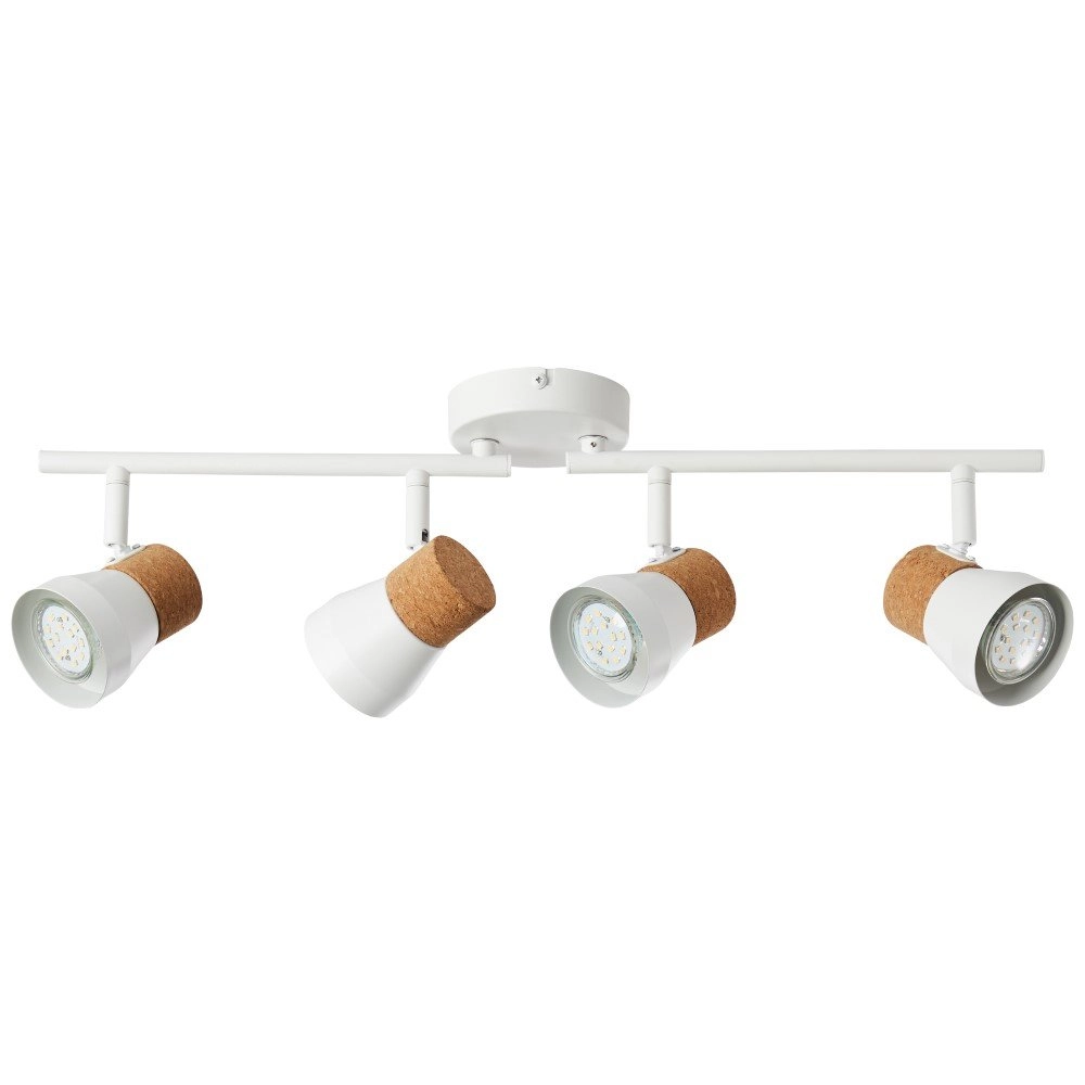 Kurken plafondspot Moka 4-lichts Brilliant 4004353321184