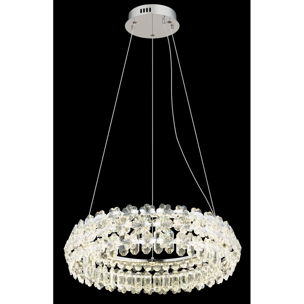 Hanglamp Diann chroom Globo 9007371537853