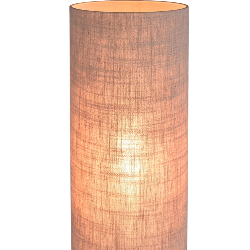 Tafellamp Lisbourg beige terra met beige grey kap Masterlight