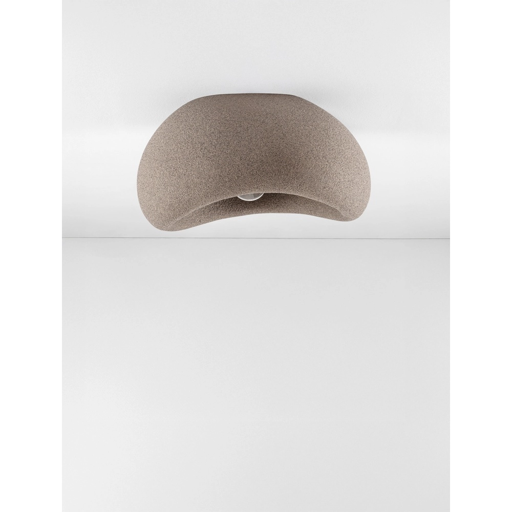 Natural ceiling lamp Aere brown 40cm Lyora 5212017476760