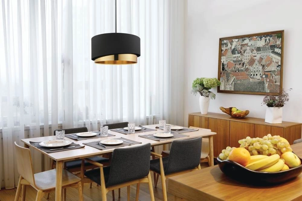 Hanglamp zwart met goud Manderline Ø 45cm Stars of Light 9002759399252