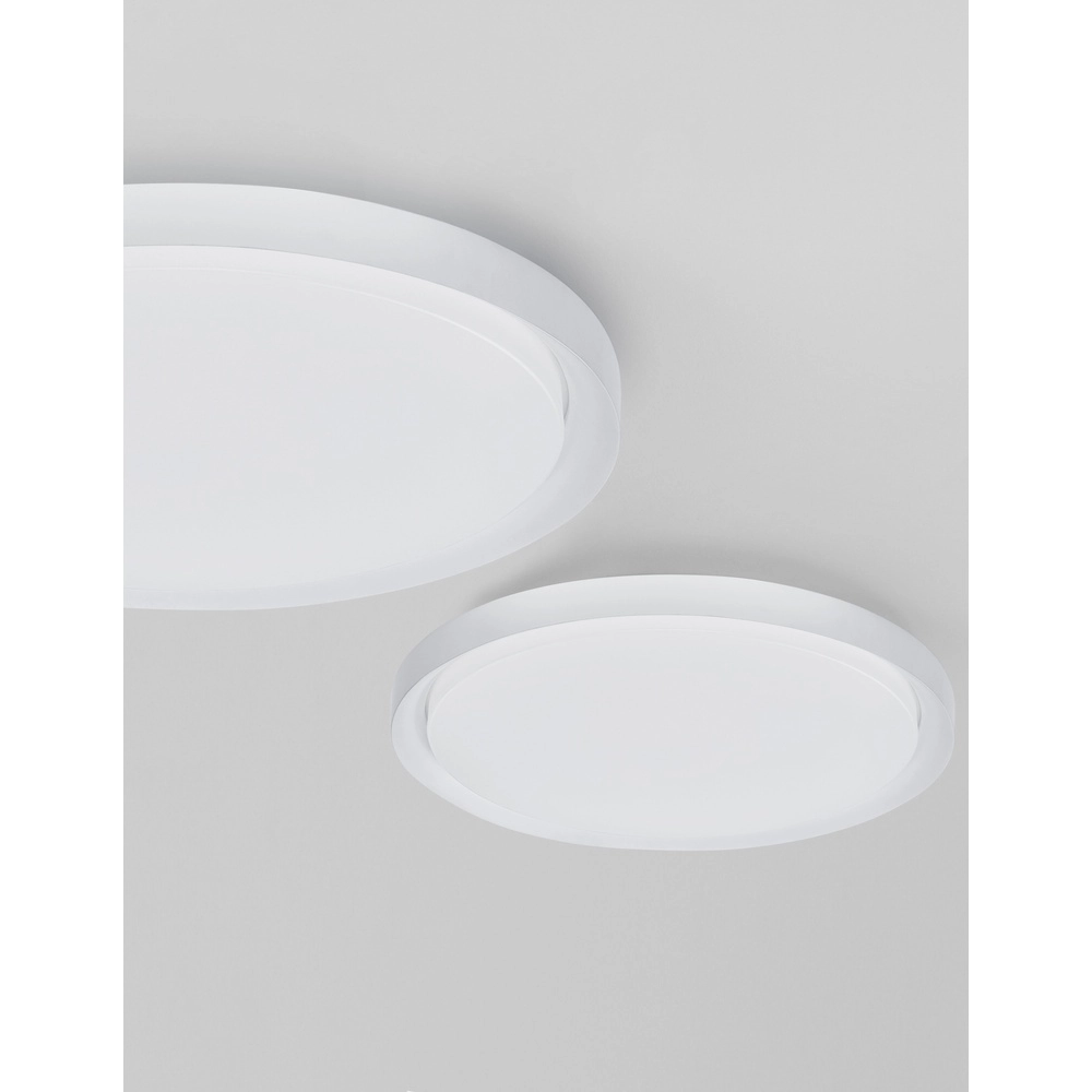 Plafonniere Troy wit Ø 46cm Lyora 5212017425782