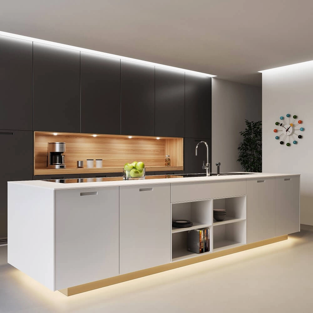 Ledstrip Gaming Chip zwart Trio 4017807577365