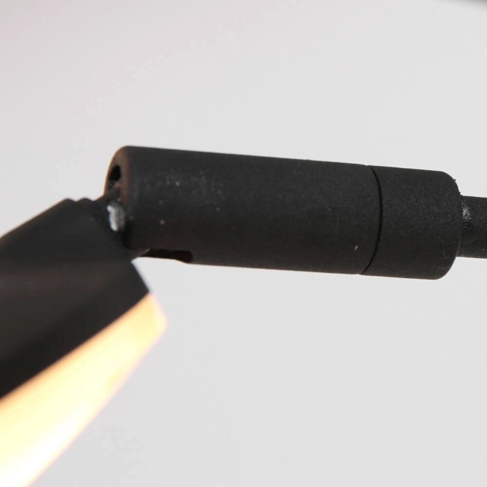 Led leeslamp Synna zwart Steinhauer 8712746153026