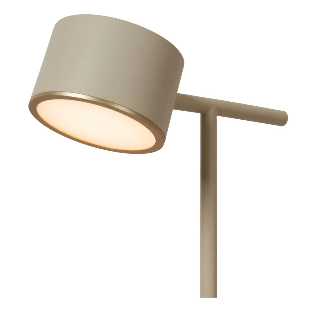 Vloerlamp Gian zand bruin Lucide 5411212421142