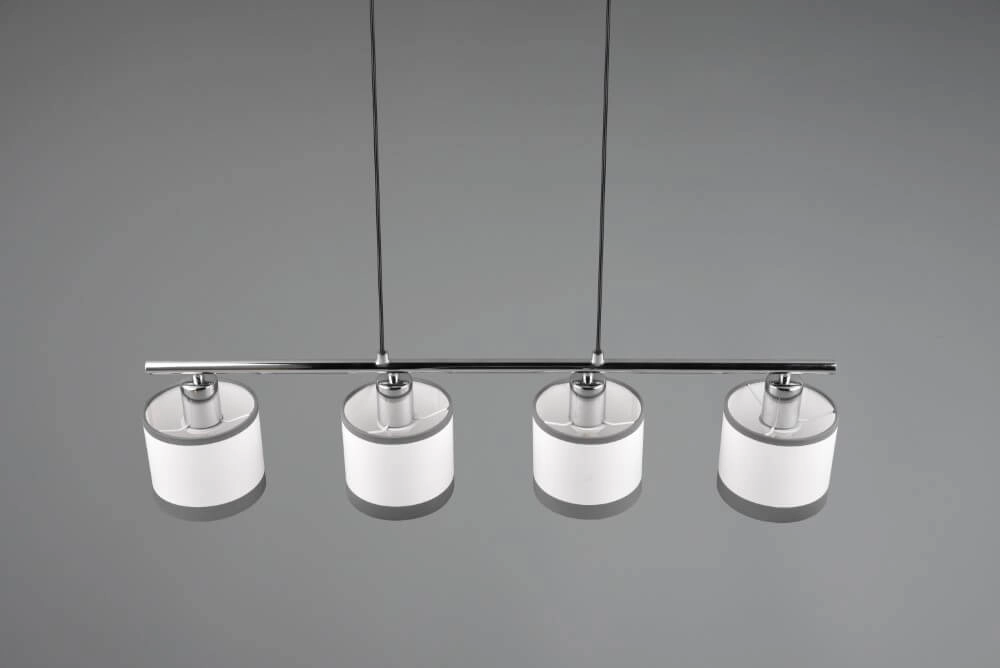 Hanglamp Davos wit 4-lichts Trio 4017807574265
