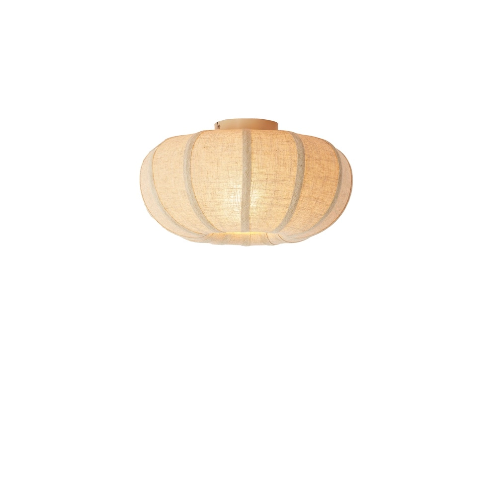 Japandi plafondlamp Zosia Ø 40cm - naturel - 1x E27 Light & Living 8717807831820