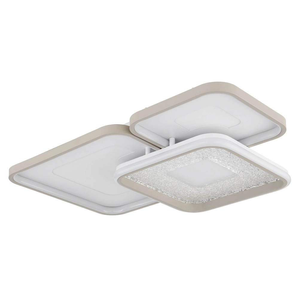 Moderne plafondlamp Mosaiko 64cm zand bruin Globo 9007371575763