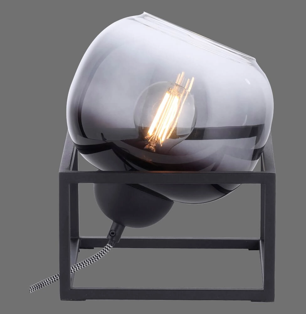 Zwarte tafellamp Zea Just Light 4043689993771