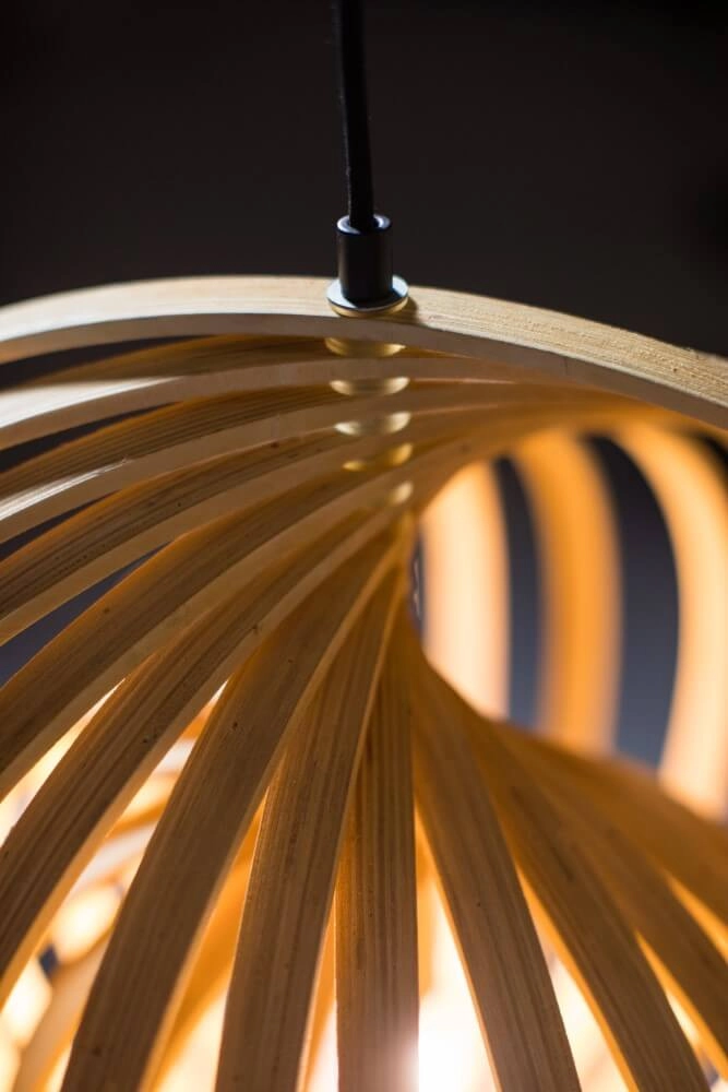 Houten hanglamp Woody Ø 43,5cm ETH 8720195305323