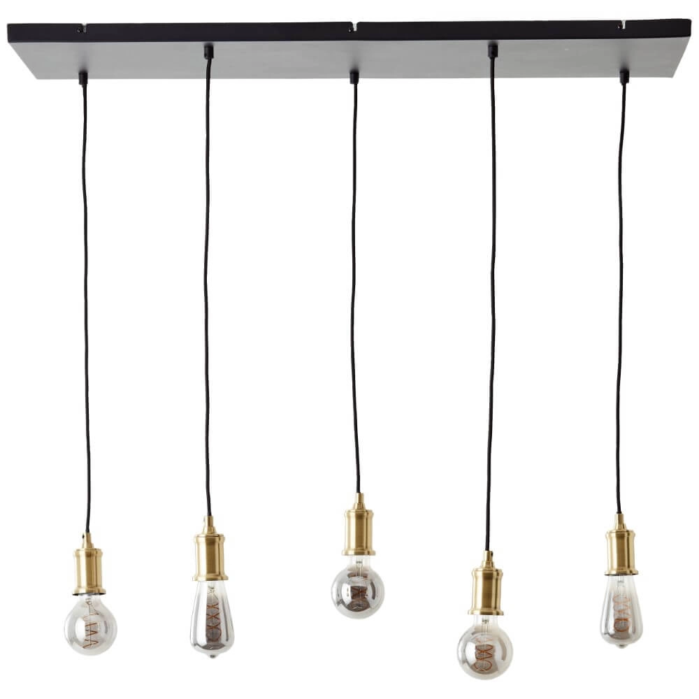 Hanglamp Darcia met 5 pendels Brilliant 4004353411694