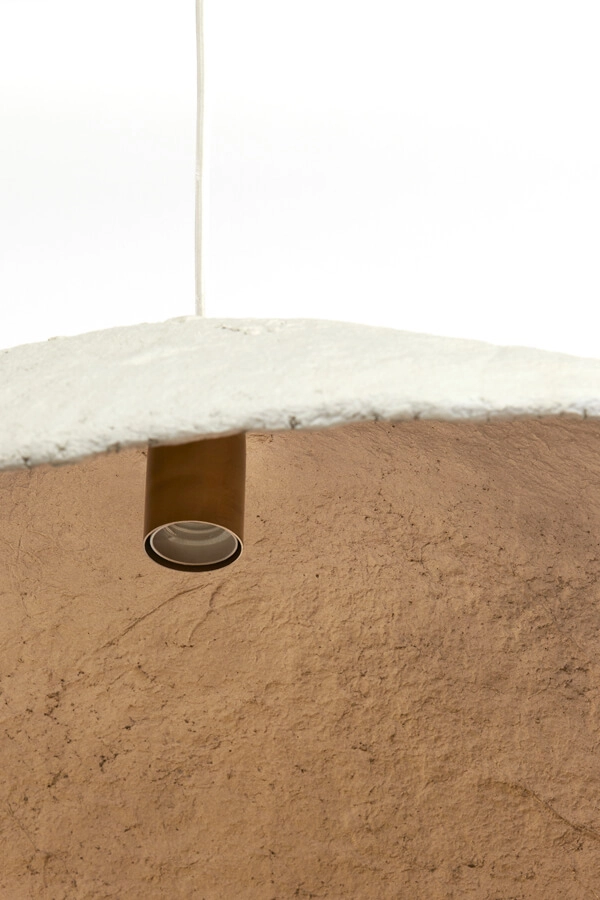 Witte hanglamp Lonia 71cm Light & Living 8717807743161