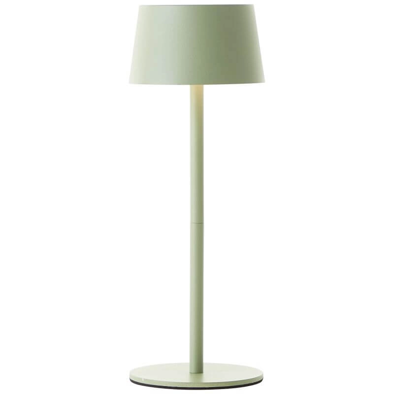 Oplaadbare tafellamp Jona groen Brilliant 4004353449109