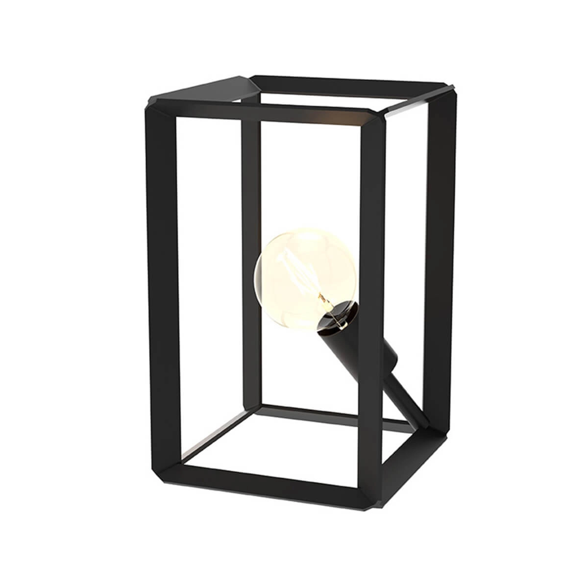 Zwarte tafellamp Tetto