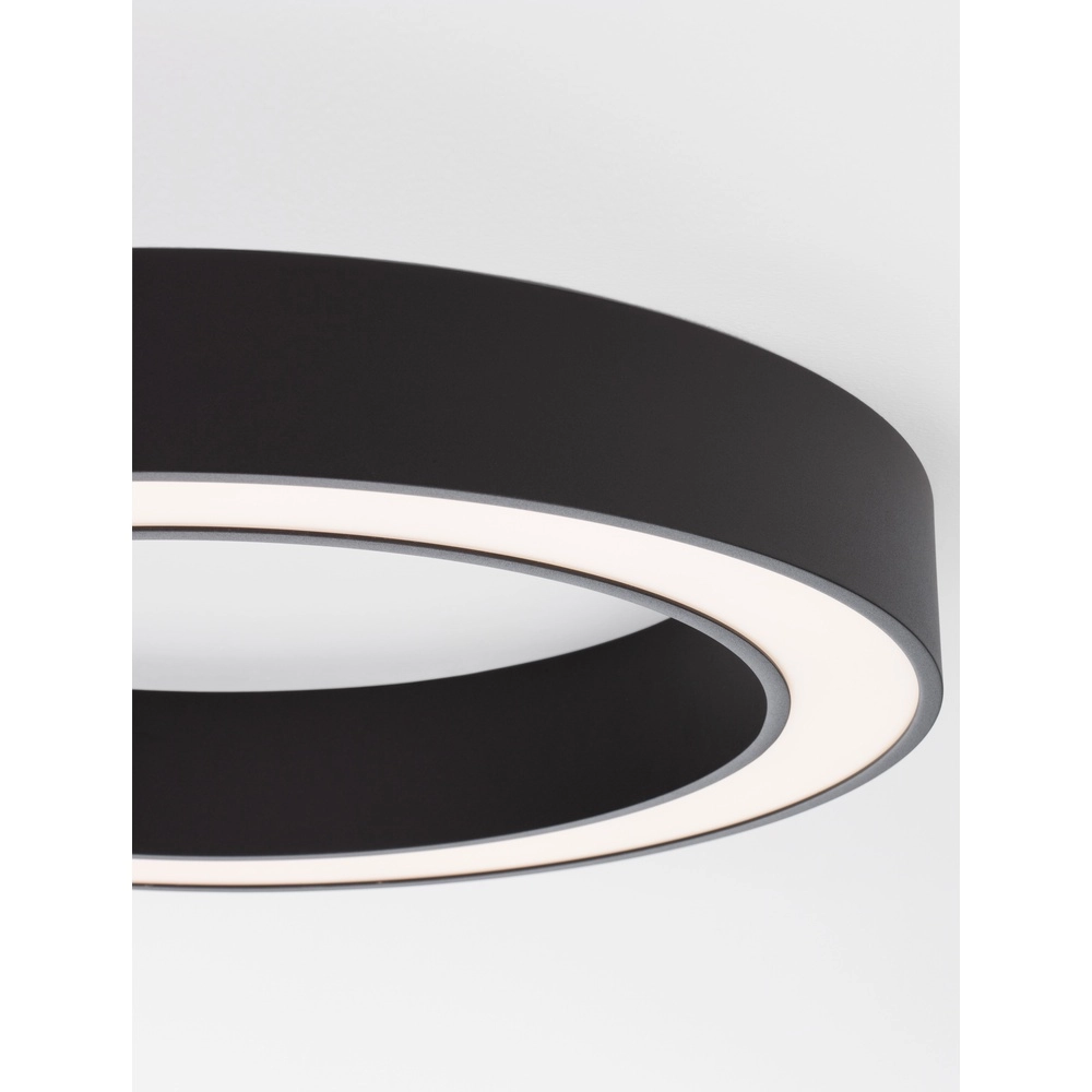 Plafondlamp Morbido zwart Ø 60cm Lyora 5212017438584