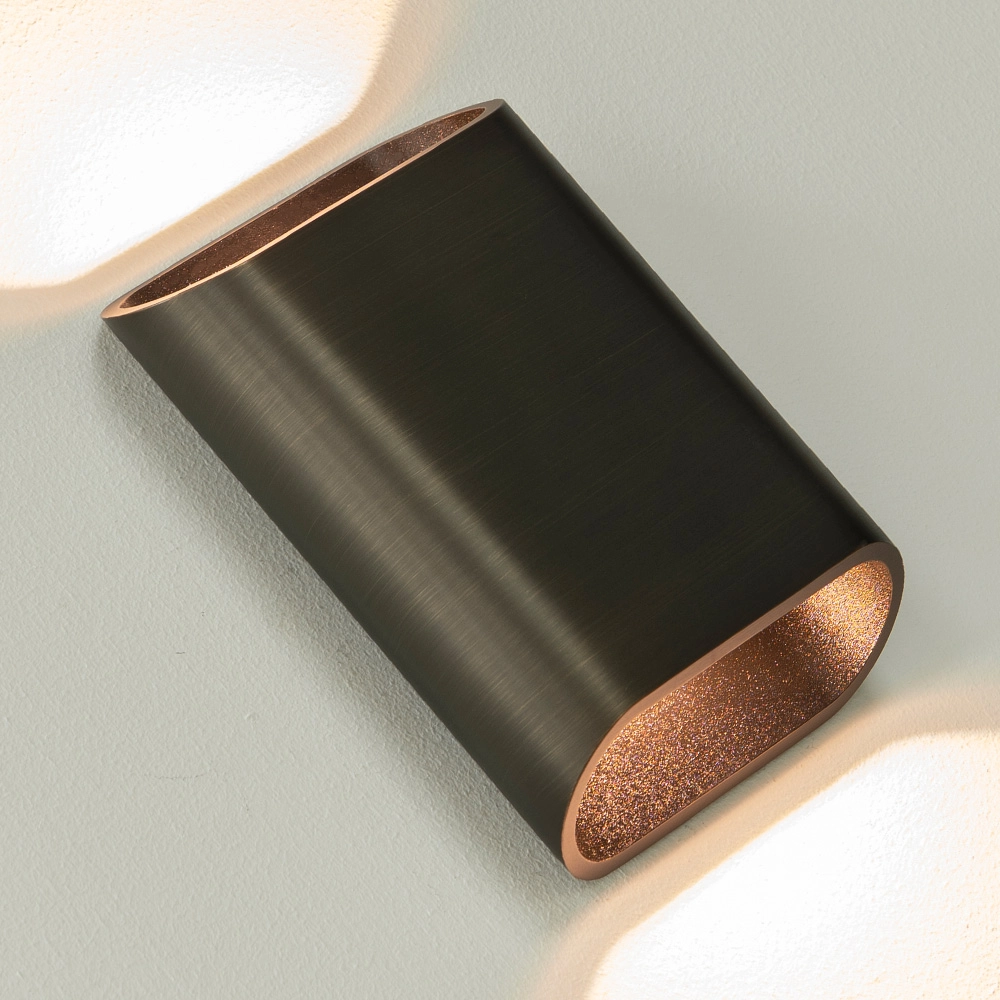 Wandlamp Diaz S donker brons Artdelight 8720701104648