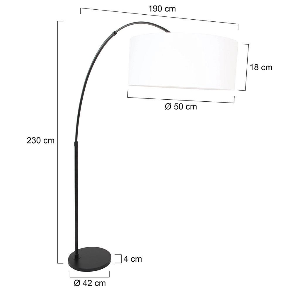 Stoffen leeslamp Gramineus Steinhauer 8712746118278