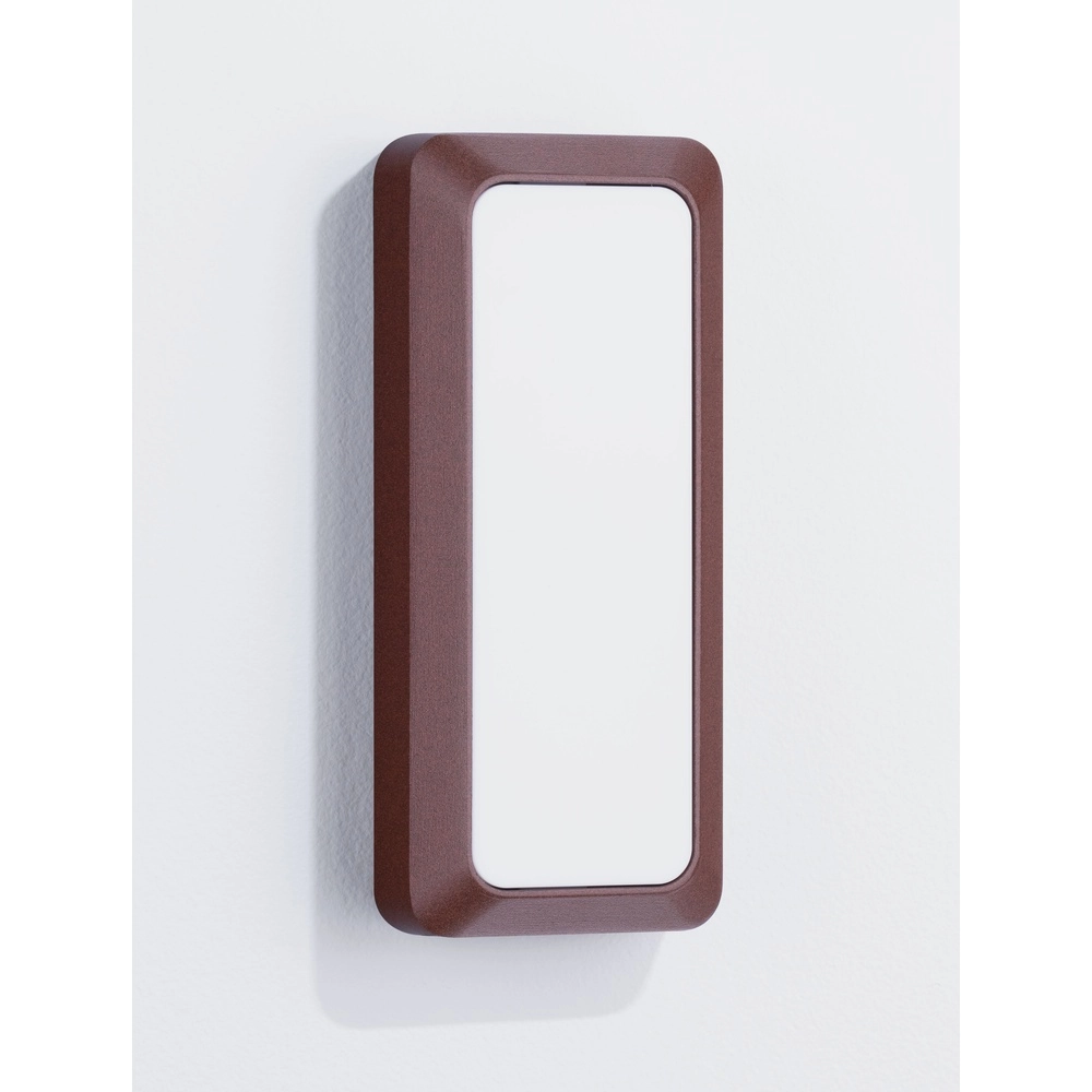 Wandlamp Appia rechthoek roestbruin Lyora 5212017449610