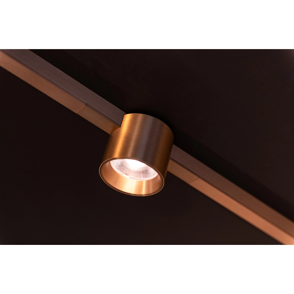 1-fase railspot Linial Lux champagne Premium by Lucide 5411212552310