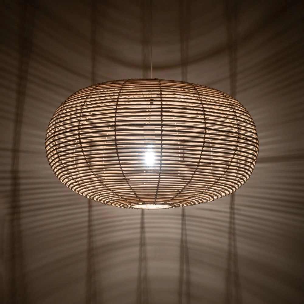 Natuurlijke hanglamp Rattan L Ø 70cm Lyora 5903139111553